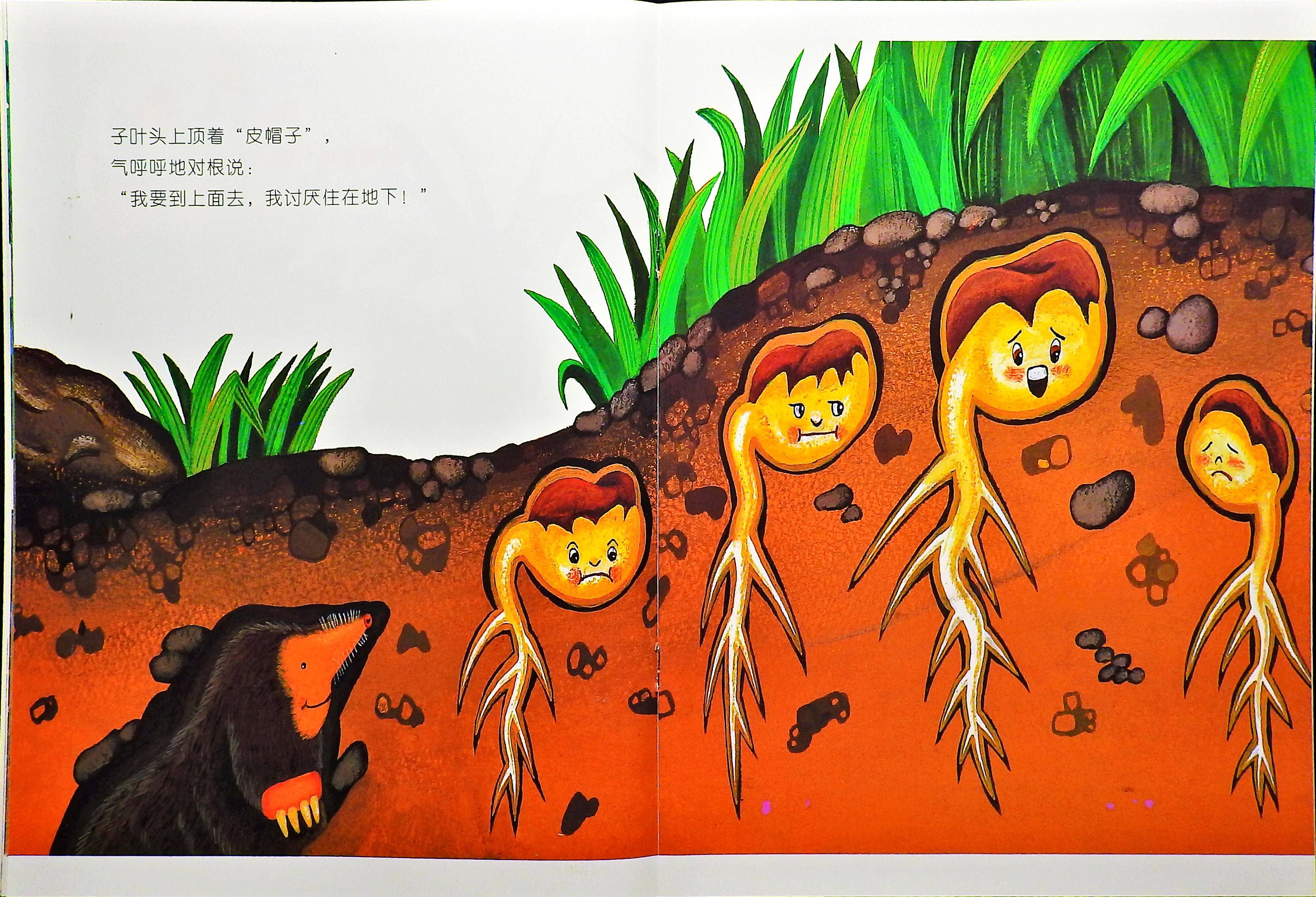 咕咚咕咚，种子喝水 (07),绘本,绘本故事,绘本阅读,故事书,童书,图画书,课外阅读